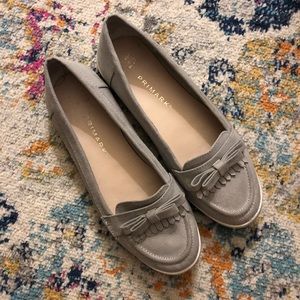 Dove Gray Vegan Suede Loafers Primark Size 8